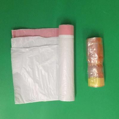 Different Color Plastic Drawstring Garbage Bag on Roll
