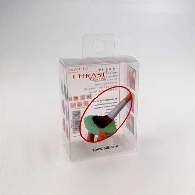 High Quality Custom Printing Plastic Folding Box for Brush Puff