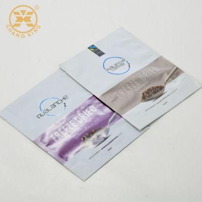 Factory Sales Plastic Stand up Bag with Window Food Grade Aluminum Material Coffee Pouch Bag