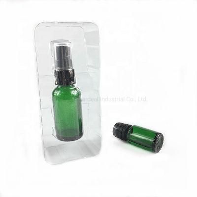 Clear Cosmetic Tray Oil Bottle Blister Pack