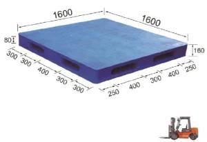 Shelf Pallet Recyclable HDPE Plastic Pallet for Industrial Use