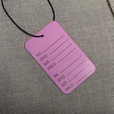 Custom Clothing Paper Hang Tags (5911-1)