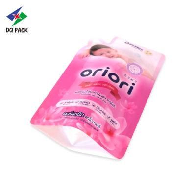 Dq Pack Custom Printing Sealed Special Shapes Plastic Mylar Food Packaging for Laundry Detergent