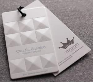 Debossing Paper Card Tag