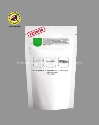 Patent Pending 100% Food Safe Child Resistant Exit Bags Cr Bags, Packed 50 PCS
