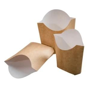 Disposable Folding Greaseproof Take Away French Fries Paper Box