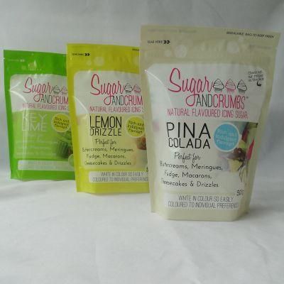 Custom Design Printed Food Packaging Bags with Clear Window