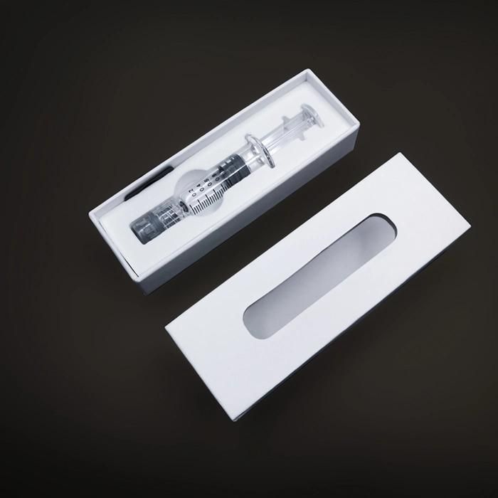 Child Resistent Glass Syringe Packaging Box with Custom Design