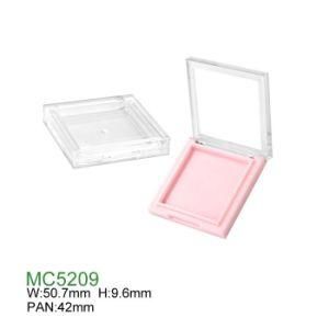 Cosmetic Case Customized Wholesale Empty Round Plastic Eyeshadow Palette with Mirror