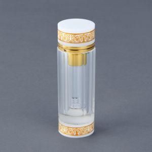 Elegant Arabic Oud Custom 6ml Attar Empty Vintage Crystal Glass Perfume Oil Bottle