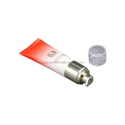 40g Plating Airless Pump Gradient Printing and Text Bronzing Bb and Cc Cream Tube