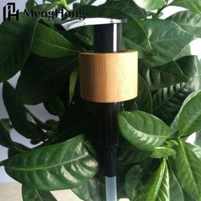 Plastic Lotion Pump 24/410 Lotion Dispenser Pump with Bamboo