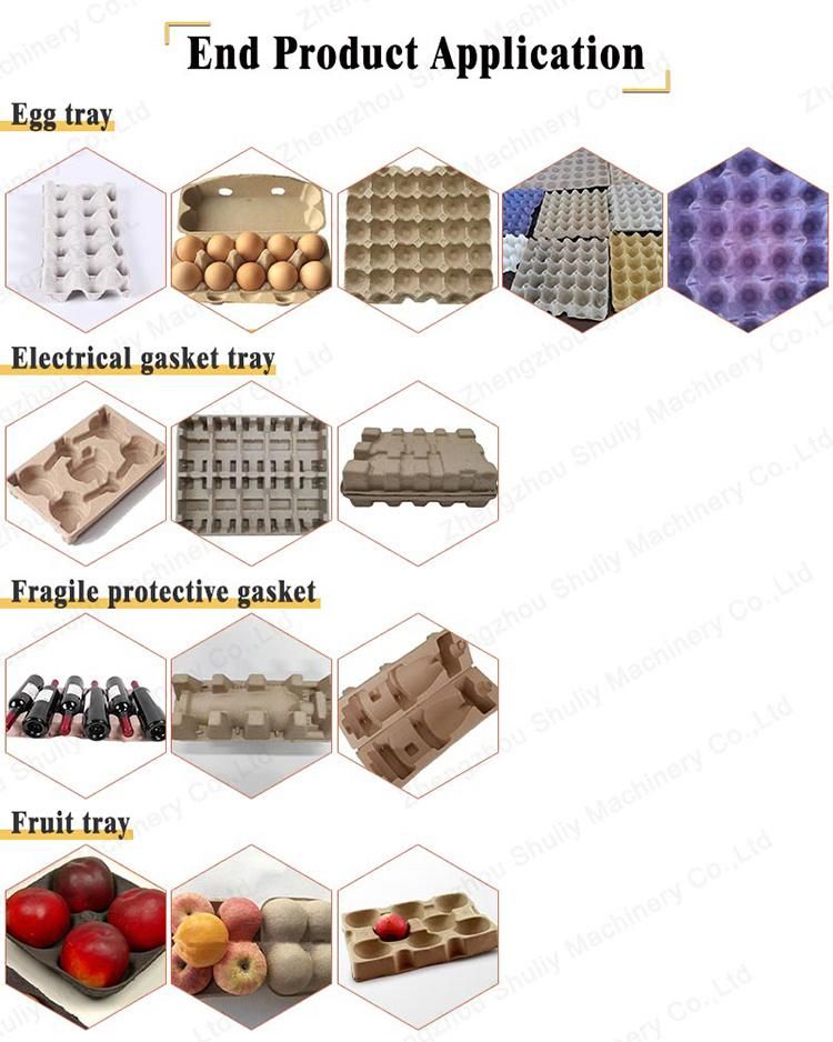 Automatic Small Scale Pulp Mold Carton Paper Egg Tray Making Machine for Sale
