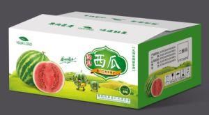 Custom White Cardboard Corrugated Board Vegetable and Fruit Packaging Carton Box