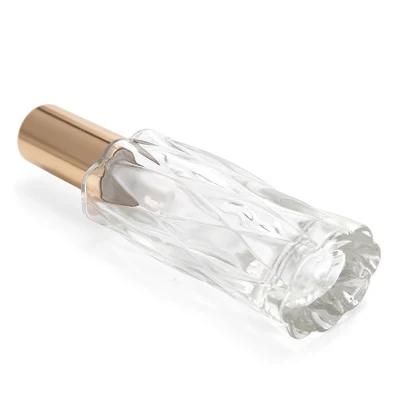 Luxury Glass Crystal Perfume Bottle 60ml for Cosmetic Packaging