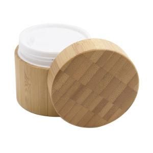 5g 10g 15g 20g 30g 50g 100g 150g 200g 250g Eco Friendly Bamboo Jar with White PP Inner