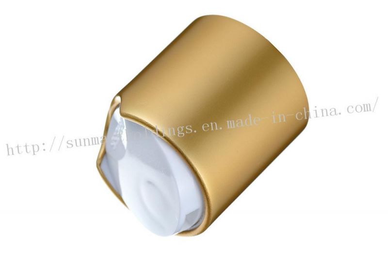 Screw Cap Aluminum Plastic Disc Cap Used for Shampoo