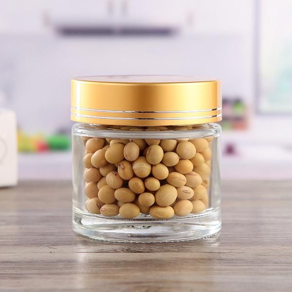 Glass Food Packing Jar with Screw Cap