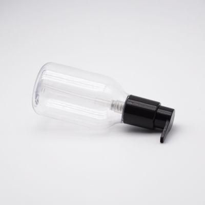 Plastic Lotion Bottle Empty Round 150ml Transparent Packaging Bottle