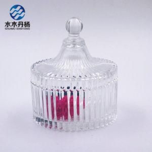 Candy Glass Jar Food Storage Glass Jar with Glass Lid