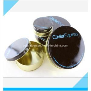 30g_50g_100g_250g Caviar Tin Packaging Container