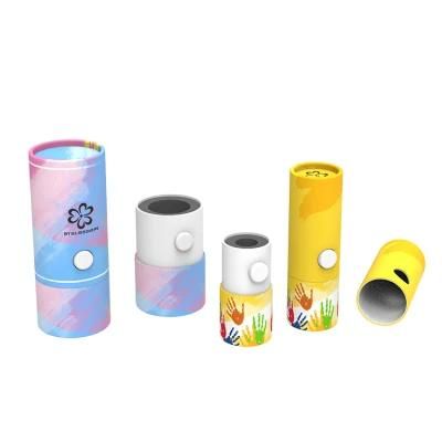 Custom Logo Luxury Vape Cartridge Paper Tube Child Proof Paper Tube Packaging