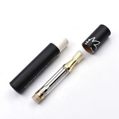 Custom Black Color Printed Packaging Round Kraft Atomizer Paper Tube