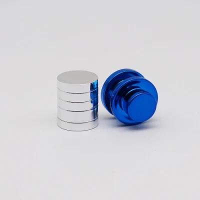 Glass Bottle Aluminium Blue Cap