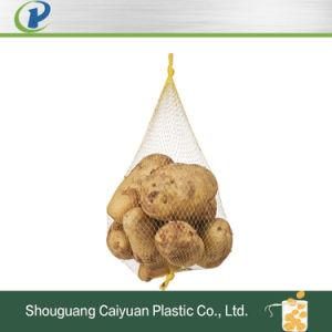 Plastic Eco Friendly Vegetable / Fruits Packing Cotton Bags Biodegradable Mesh Bag