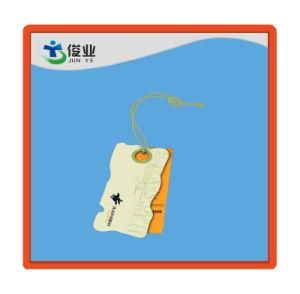 Cardboard Embossed Hang Tag for Garment