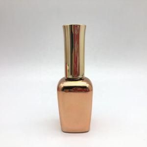Custom Cosmetic Packaging 8ml 10ml 12ml 15ml Round Glass Nail Polish Bottle