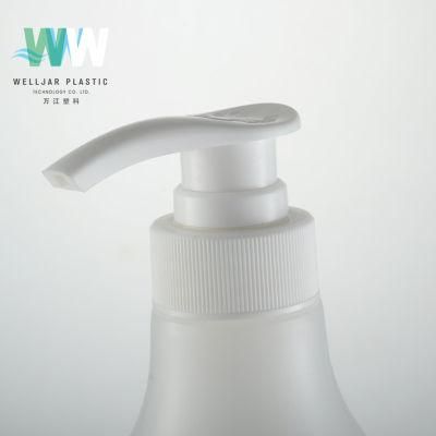 750ml PE Plastic Body Lotion Cosmetics Erlenmeyer Detergent Shampoo Bottle
