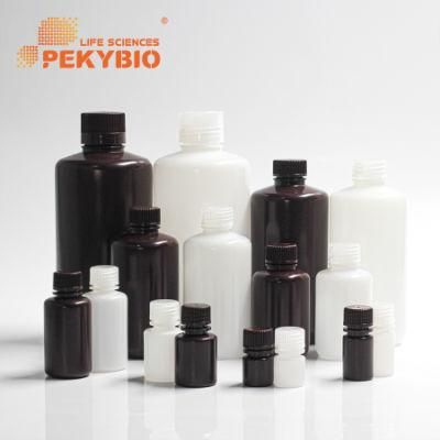 Pekybio Hpde Amber Reagent Bottle 60ml Non Sterile 100pieces/Bag 5bags/Carton