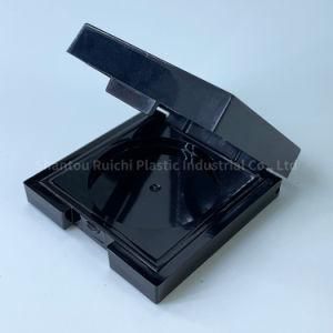 B014singer Color Palette Square Plastic Compact Eyeshadow Foundation Box