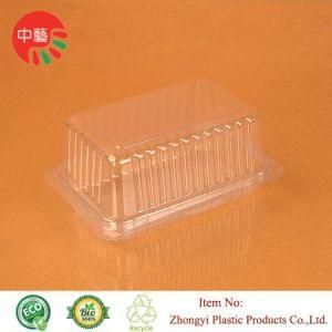 Clear Blister Disposable Clamshell Plastic Food Container 1500ml