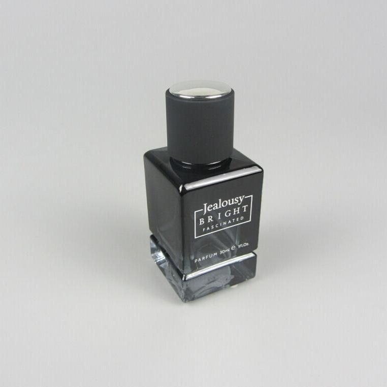 30ml Empty Refillable Square Glass Perfume Spray Bottle