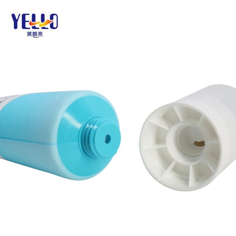 Popular Factory Empty Skincare Packaging PE Plastic Roller Ball Massage Lotion Tube