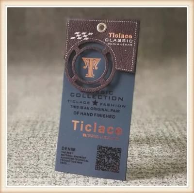 Fashion Cardboard Garment Hang Tags Custom with Logo