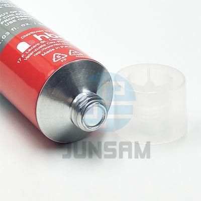High Quality Collapsible Aluminum Packing Tube for Ammonia &amp; Acid Cosmetic Container