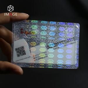 Sparkle Clear Custom Hologram Thermal Laminating Pouches for Events