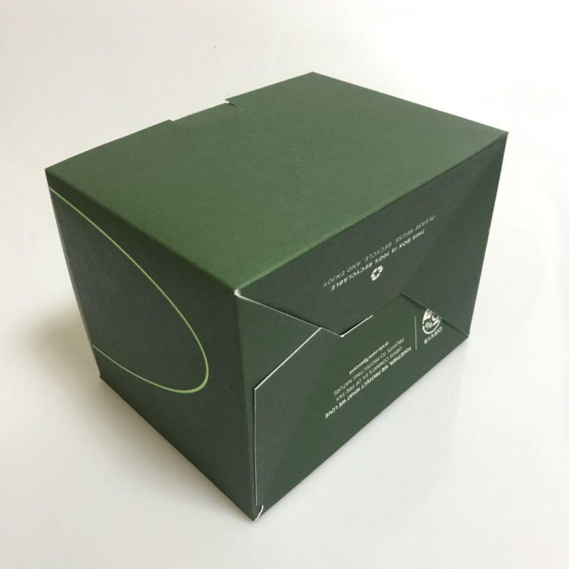 Green Cardboard Wholesale Custom Corrugated Store Food Grade Box