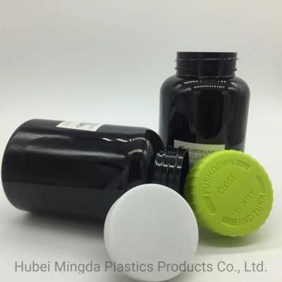 Plastic Pet MD-739 250ml Round Bottle for Medicine/Cosmetic Packaging