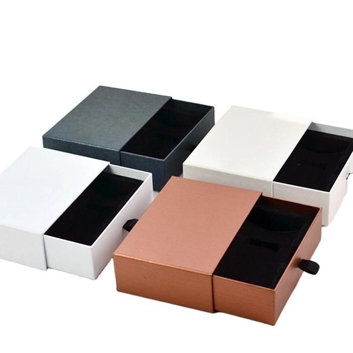 Custoized Luxury Perfume Box Paper Drawer Cardboard Cmky Printing Packaging Perfume Box