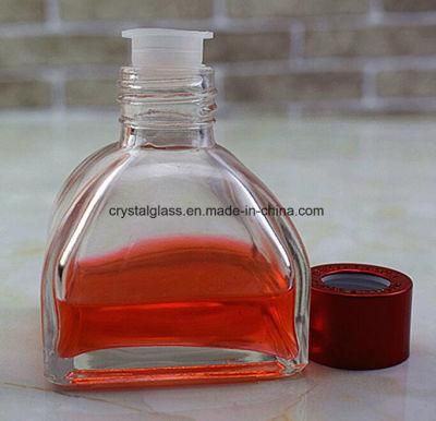 Mongolian Yurt Shape 50ml 100ml 150ml Glass Ball Cork Glass Reed Diffuser Bottle