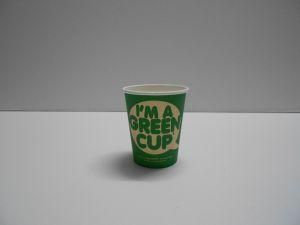 Disposable Hot Drink Green Paper Cup for Coffee and Tea