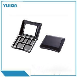 Y043 Black Makeup Plastic Case Eye Shadow Case Powder Packaging