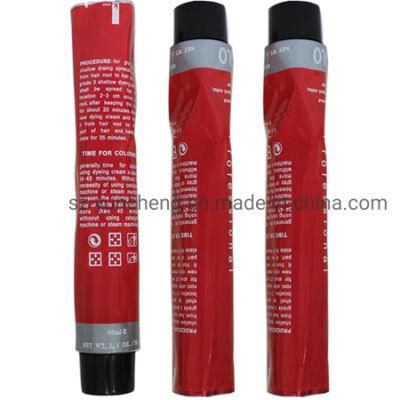 Hot Selling Hair Cream Tube (Aluminium Tube) with Inner Coating, High Quality Aluminum Packaging Tube for Cosmetics in Good Price