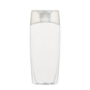 200ml 6.5oz Clear Plastic Pet Shampoo Lotion Bottle with Screw Cap