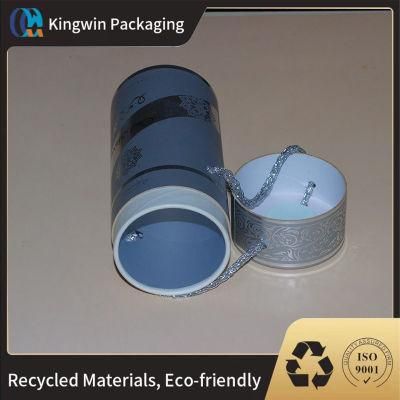 China Supplier Factory Price Biodegradable Candle Paper Tube Packaging Round Box for Candle Gift