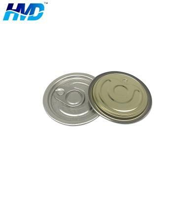 202# Aluminum Easy Open End Round Aluminum Full Easy Open Can Lid